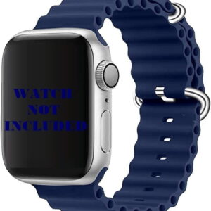 mSkin360 Flexible Navy Blue Ocean Band