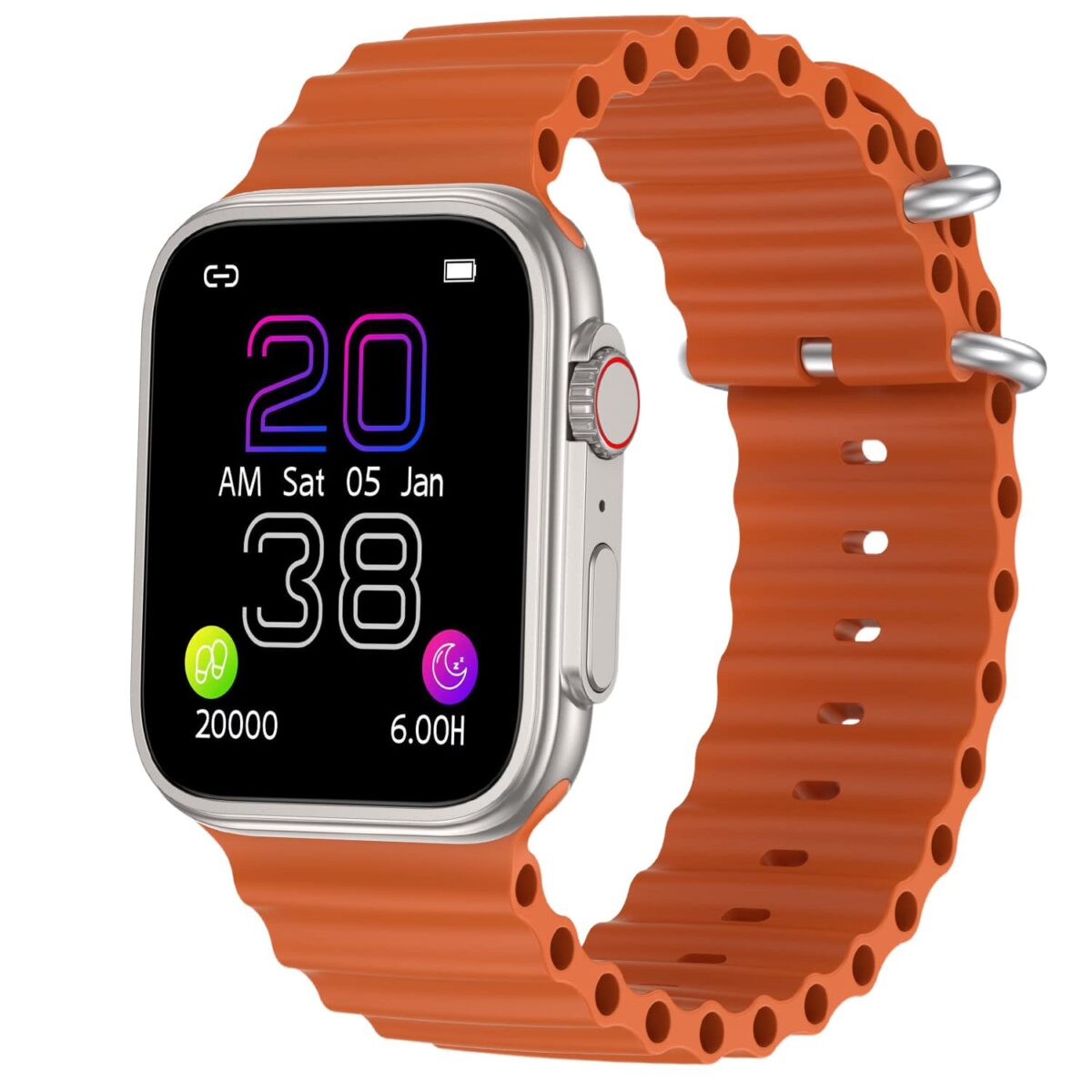Fire-boltt edge smartwatch, orange