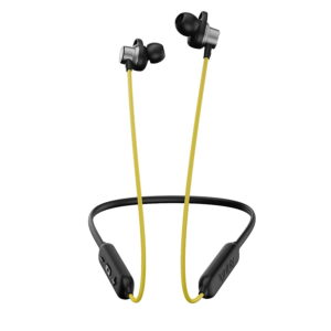 Infinity by Harman Glide N200 in Ear Wireless Earphones, Black and Yellow