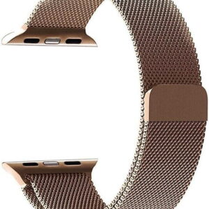mSkin360 Compatible for iWatch Band, Rose Gold