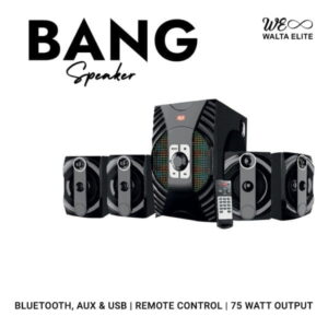 Walta Elite Home Theater Speaker, Bang Black
