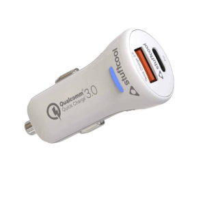 Stuffcool Atom Plus 38W Dual Port USB Car Charger