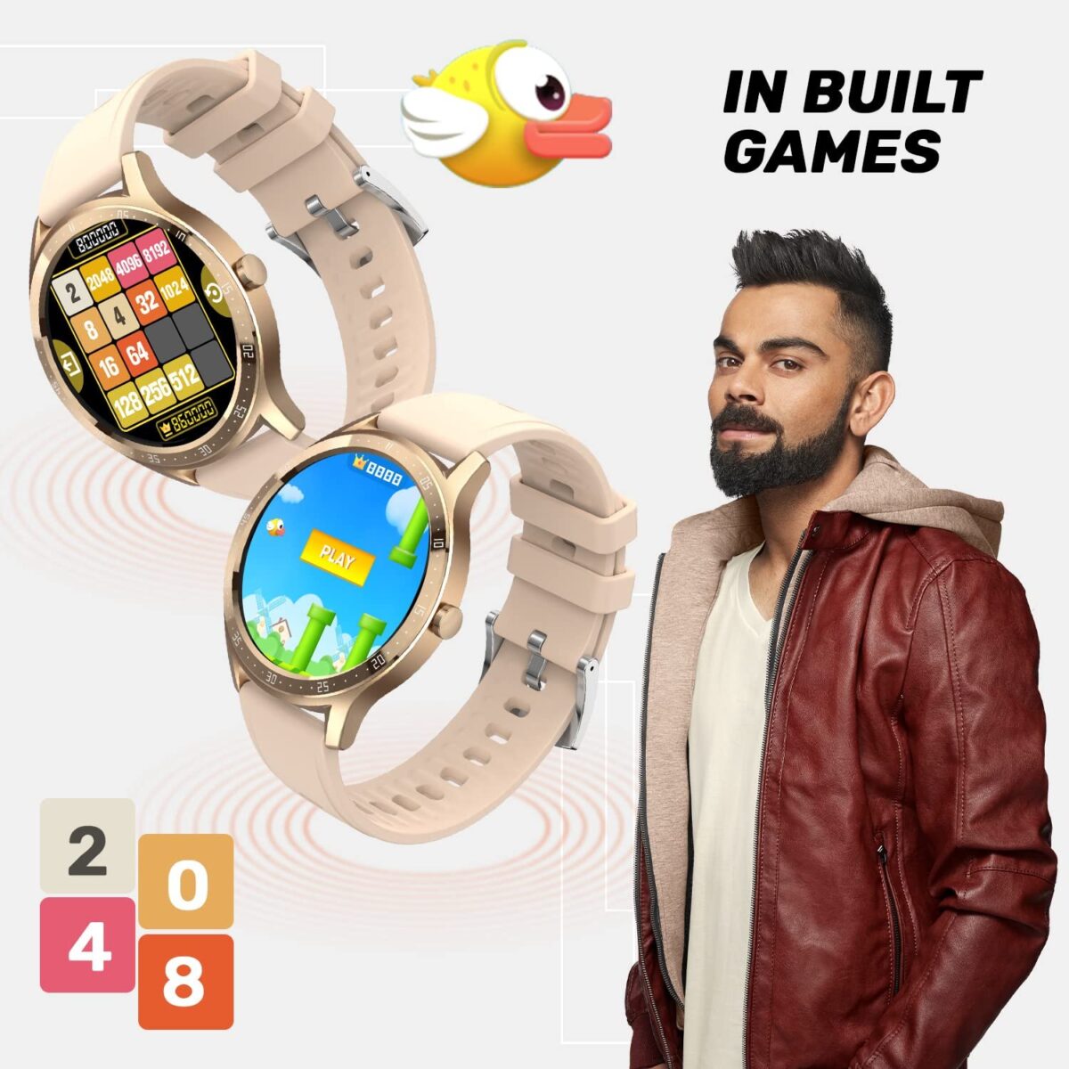 Fire Boltt 360 BSW003 SpO2 Full Touch Large Display Round Smart Watch with . and Heart Rate Monitoring Gold 360 Rotating Menu Fire Boltt 360 Smartwatch . 4 Shop Mobile Accessories Online in India