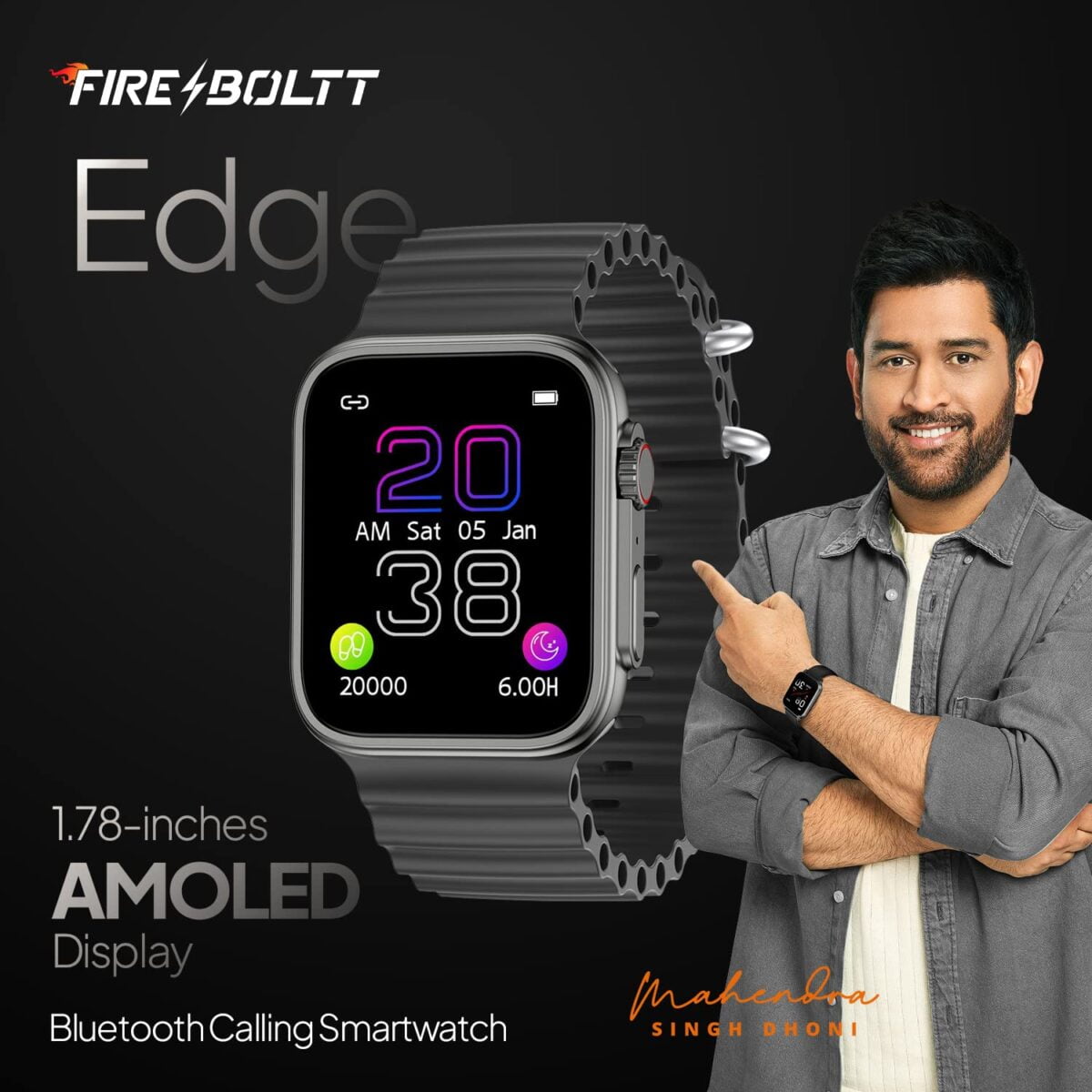 Fire boltt edge smartwatch grey 10 fire-boltt edge smartwatch