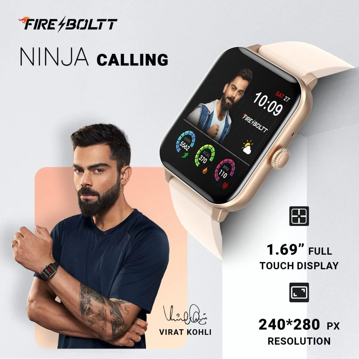 Fire boltt ninja calling smartwatch 2