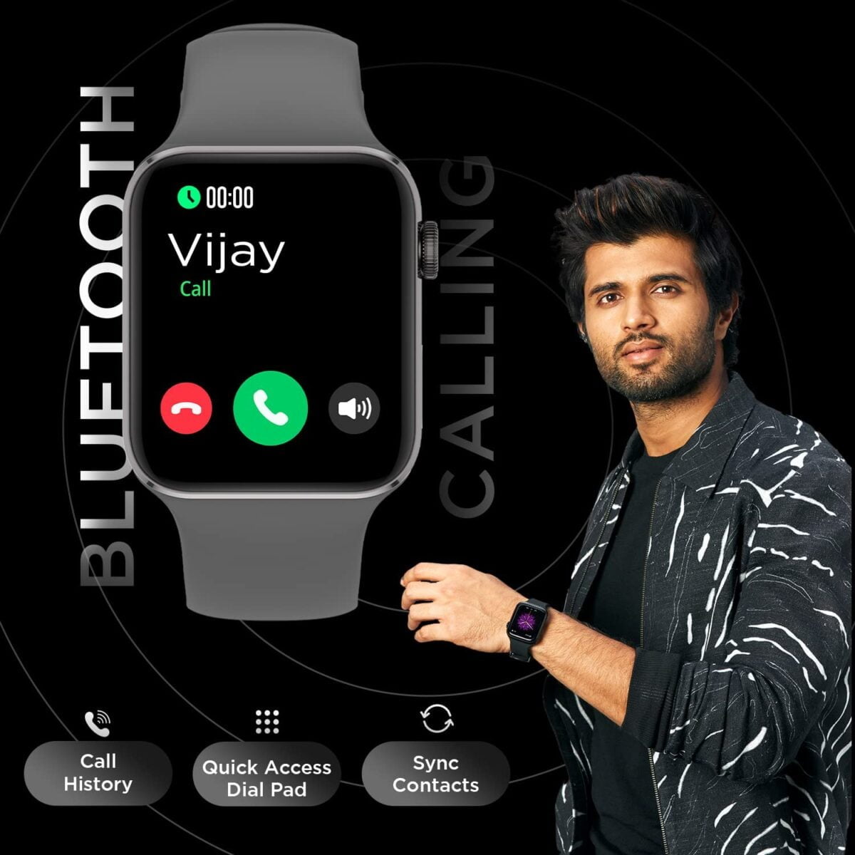 Fire Boltt Visionary Bluetooth Calling Smartwatch 4 Shop Mobile Accessories Online in India