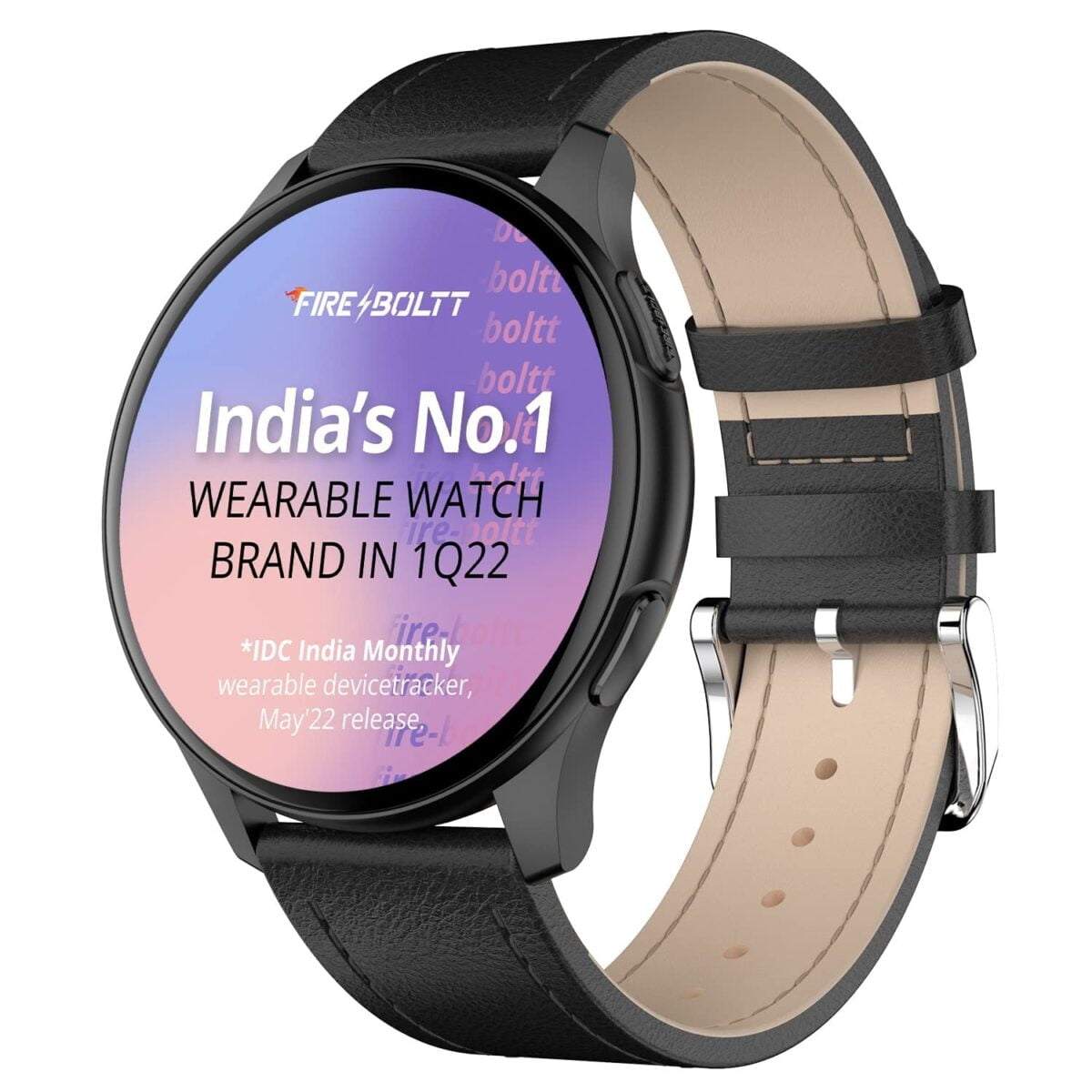 Fire boltt invincible smartwatch amoled leathe 1 1 Shop Mobile Accessories Online in India