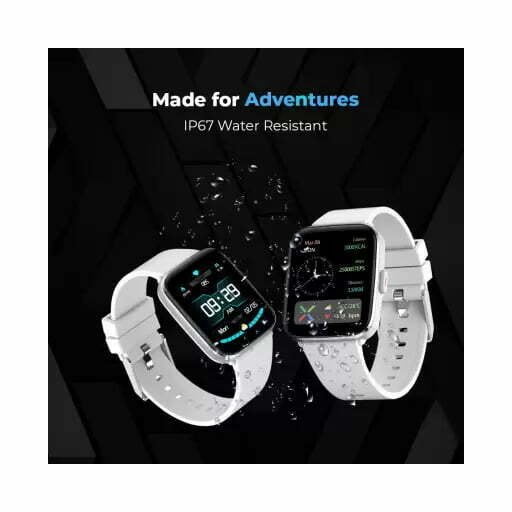 Gizmore GizFit Blaze PRO BT Calling Smartwatch Grey 8 Shop Mobile Accessories Online in India
