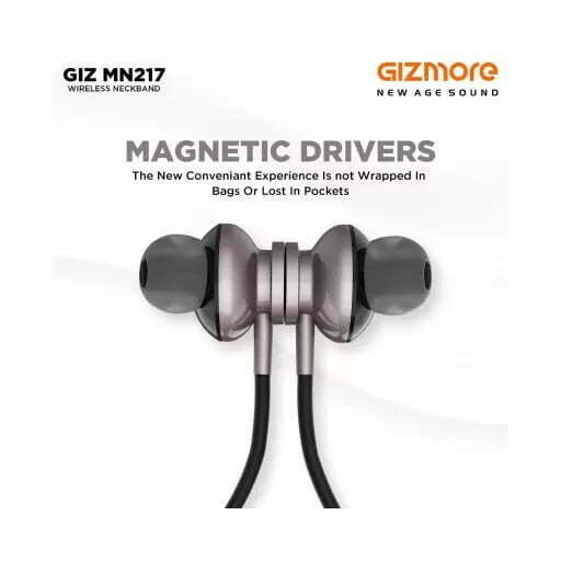 Gizmore MN217 Bluetooth wireless neackband 2 Shop Mobile Accessories Online in India