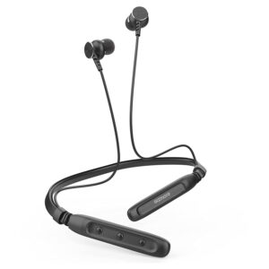 Gizmore MN224V Bluetooth Wireless Neckband, Black
