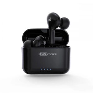 Harmonics Twins 33 Wireless Earbuds with Mic, Black