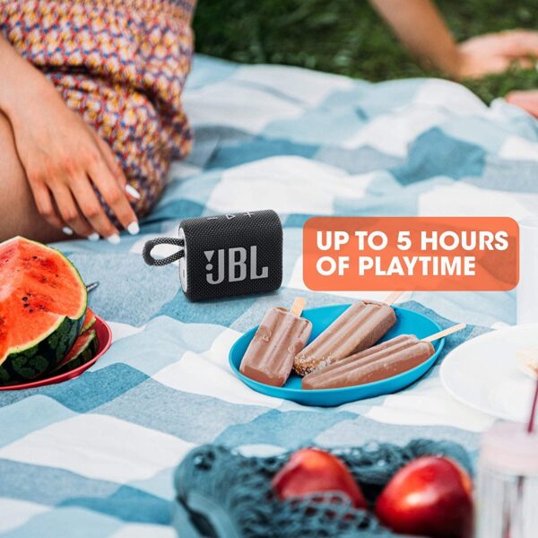 Jbl go 3 wireless ultra portable bluetooth speaker black 5 jbl go 3