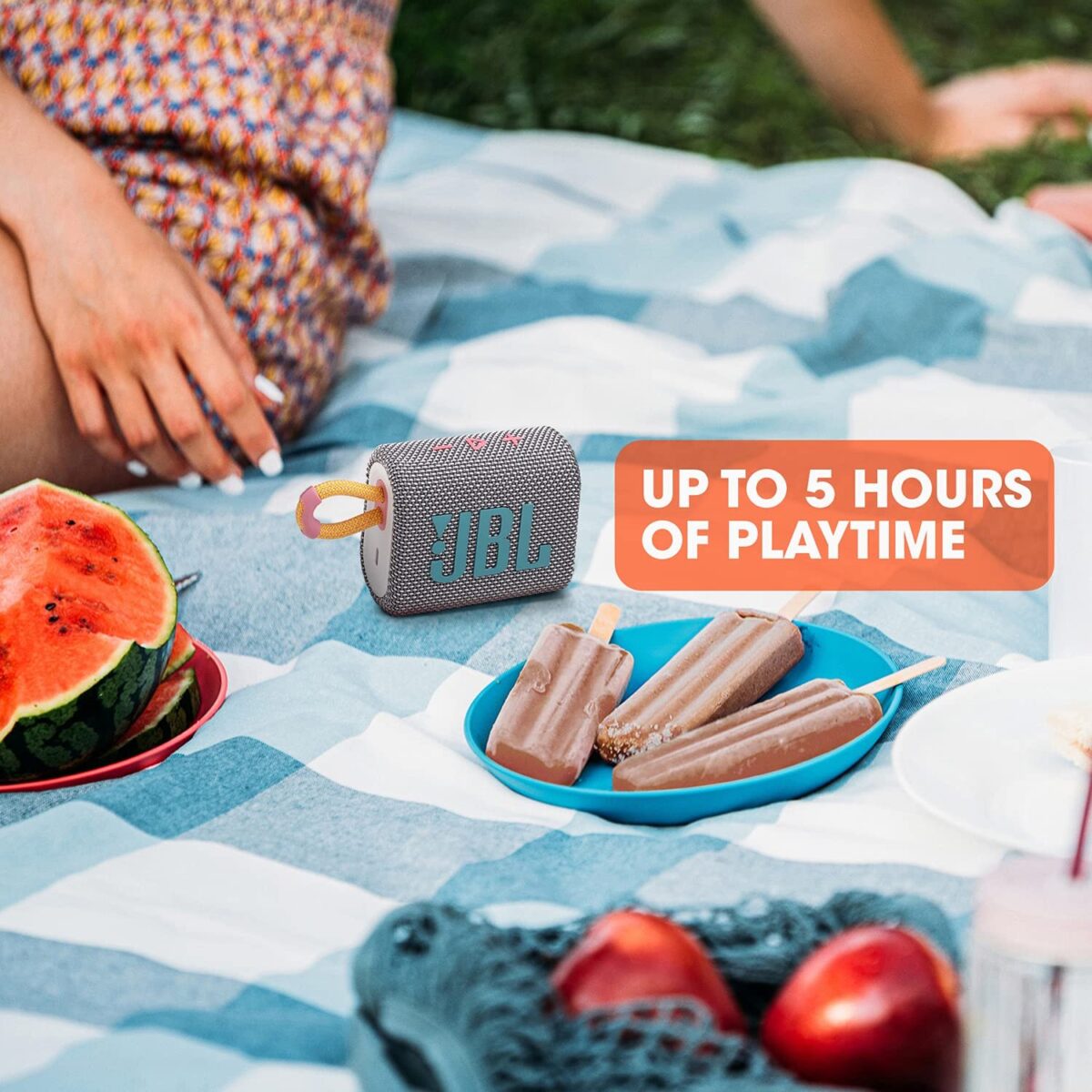 JBL Go 3 Wireless Ultra Portable Bluetooth Speaker Grey 3 Shop Mobile Accessories Online in India