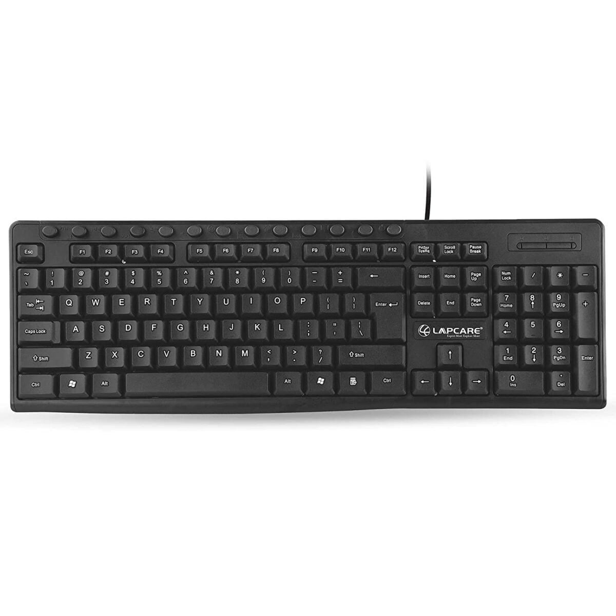 LAPCARE E9 Wired USB Multi device Keyboard Black · For all · Case Material plastic · Size Standard · Interface Wired USB · Multimedia Keys 1 Shop Mobile Accessories Online in India
