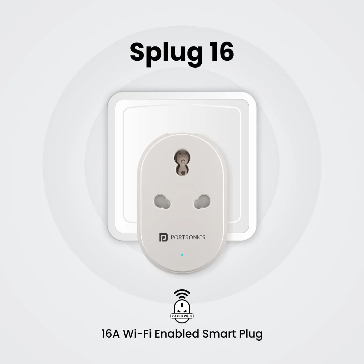 Portronics splug 16 wifi 16a smart plug 2 portronics splug 16 wifi 16a smart plug