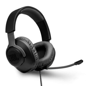 JBL Quantum 100 Wired Over Ear Gaming Headphones