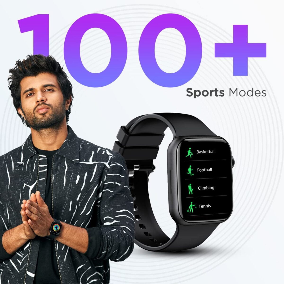 Ring Plus Bluetooth Calling Smartwatch Black 10 Shop Mobile Accessories Online in India
