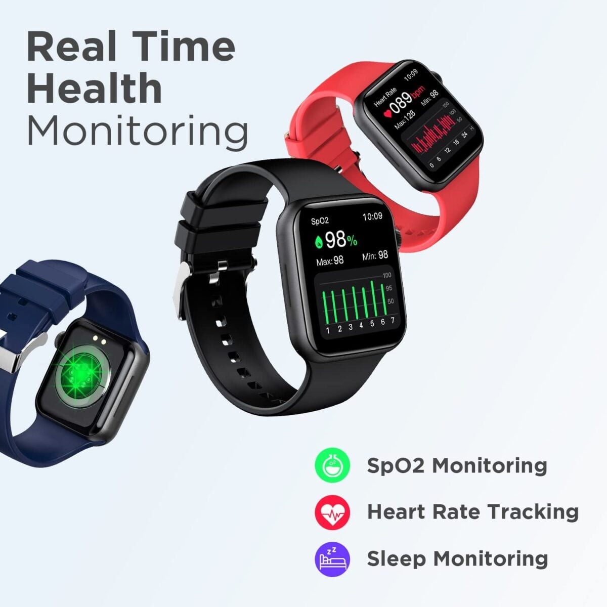 Ring Plus Bluetooth Calling Smartwatch Red Black 9 Shop Mobile Accessories Online in India