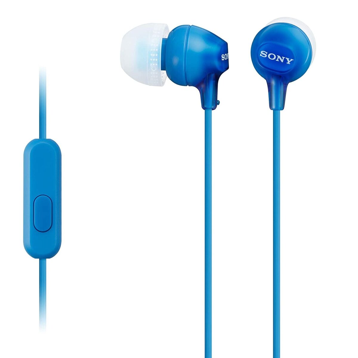 Sony MDR EX15AP In Ear Stereo Headphones with Mic Blue 3 Shop Mobile Accessories Online in India
