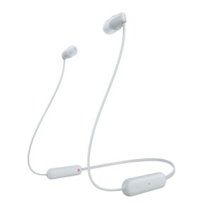 Sony WI-C100 Wireless Headphones, White