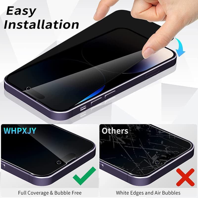 Spigen GLAStR SLIM HD Privacy Tempered Glass Screen Protector for iPhone 14 Pro 5 Shop Mobile Accessories Online in India