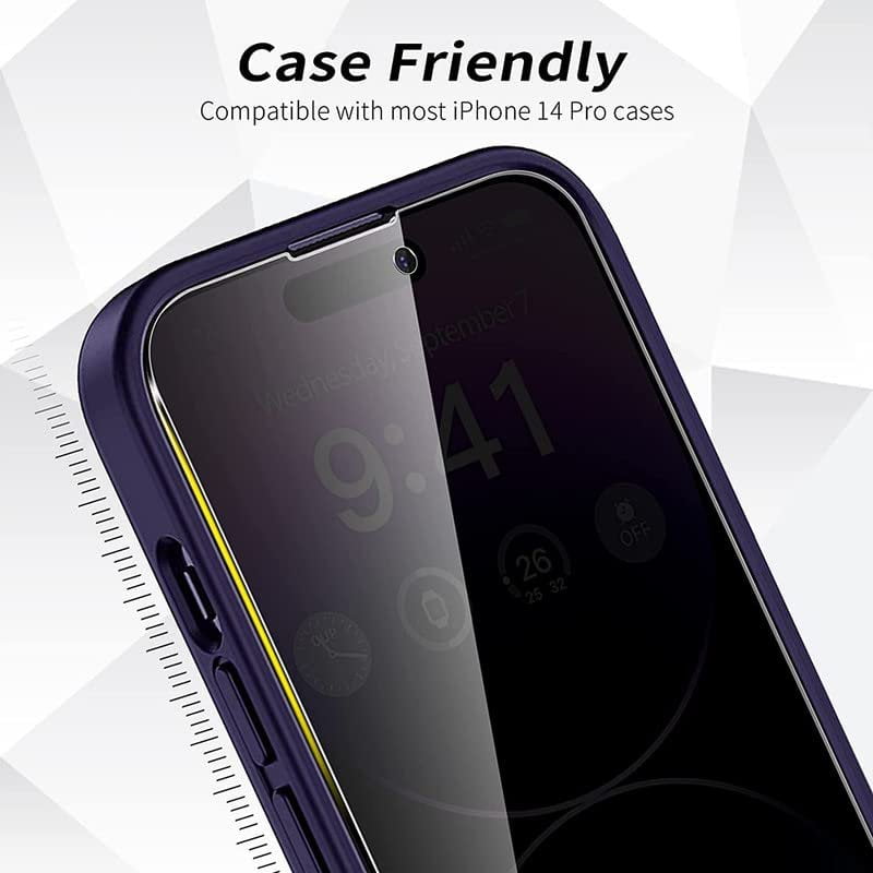 Spigen GLAStR SLIM HD Privacy Tempered Glass Screen Protector for iPhone 14 Pro 6 Shop Mobile Accessories Online in India