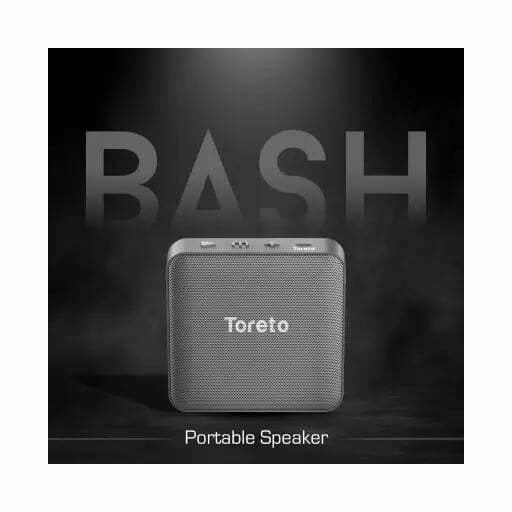 Toreto Bash 5 W Bluetooth Speaker Grey 2 Shop Mobile Accessories Online in India
