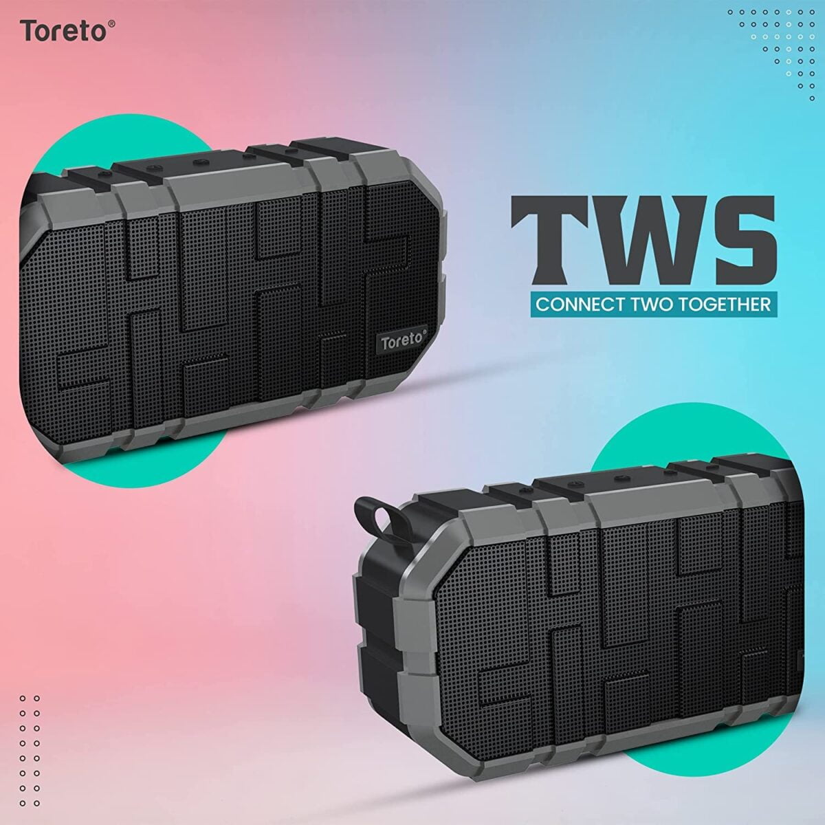 Toreto TOR 325 Boom Grey 3 Shop Mobile Accessories Online in India