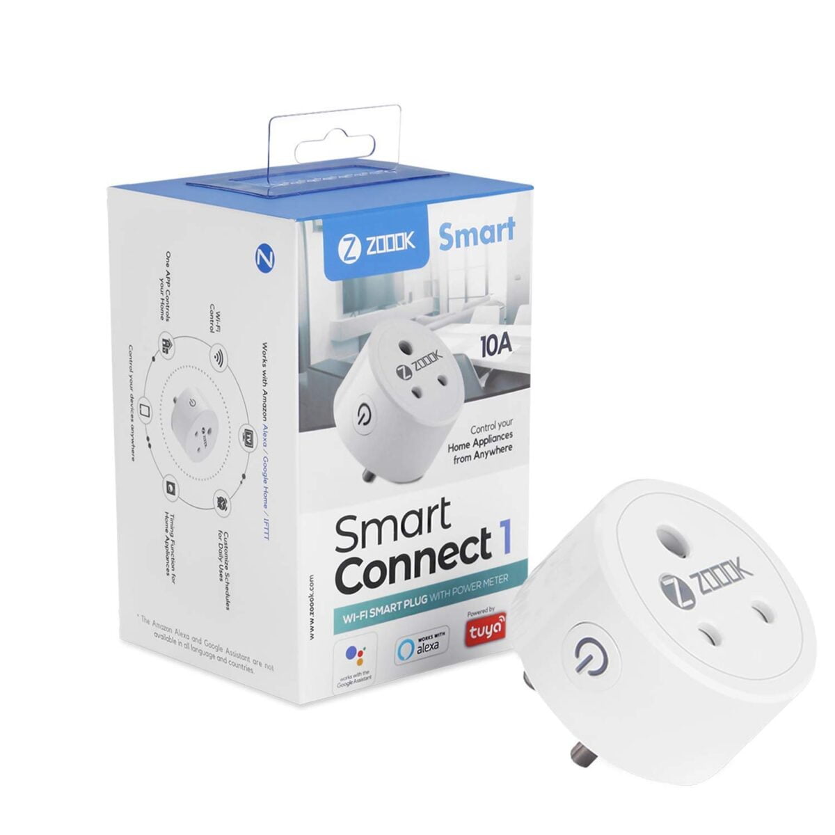 Zoook Smart Connect 1 10A Wi Fi Smart Plug 7 Shop Mobile Accessories Online in India