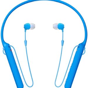 Sony WI C400 Wireless in-Ear Neck Band Headphones, Blue