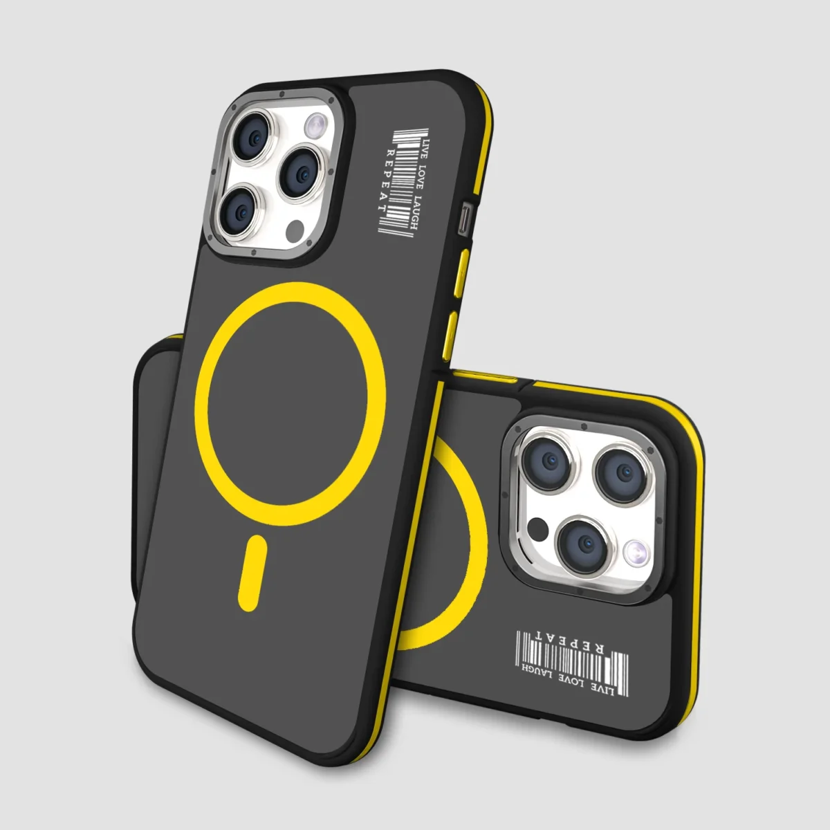 Gripp raigor iphone 15 pro 6. 1 with magsafe case yellow 2 gripp raigor iphone 15 pro (6. 1) with magsafe case - yellow