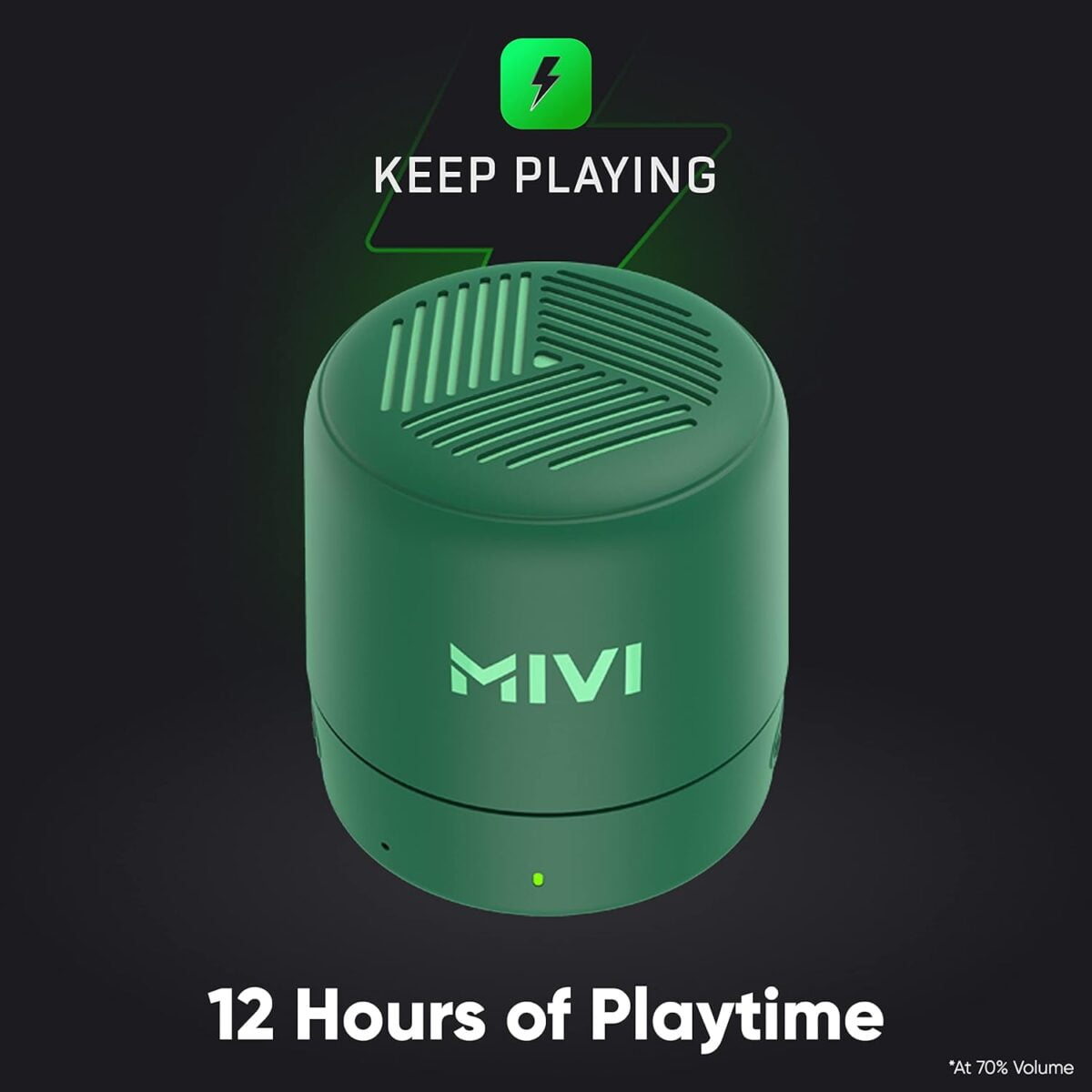 61 mivi play portable bluetooth speaker
