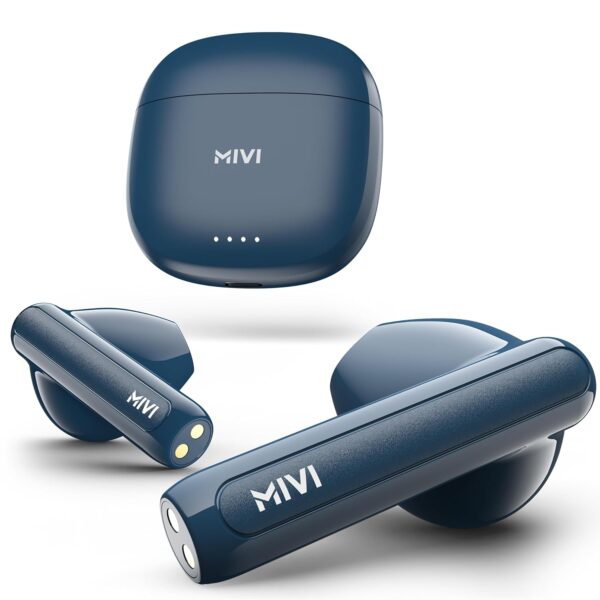 Mivi duopods a250 tws with dual connectivity blue