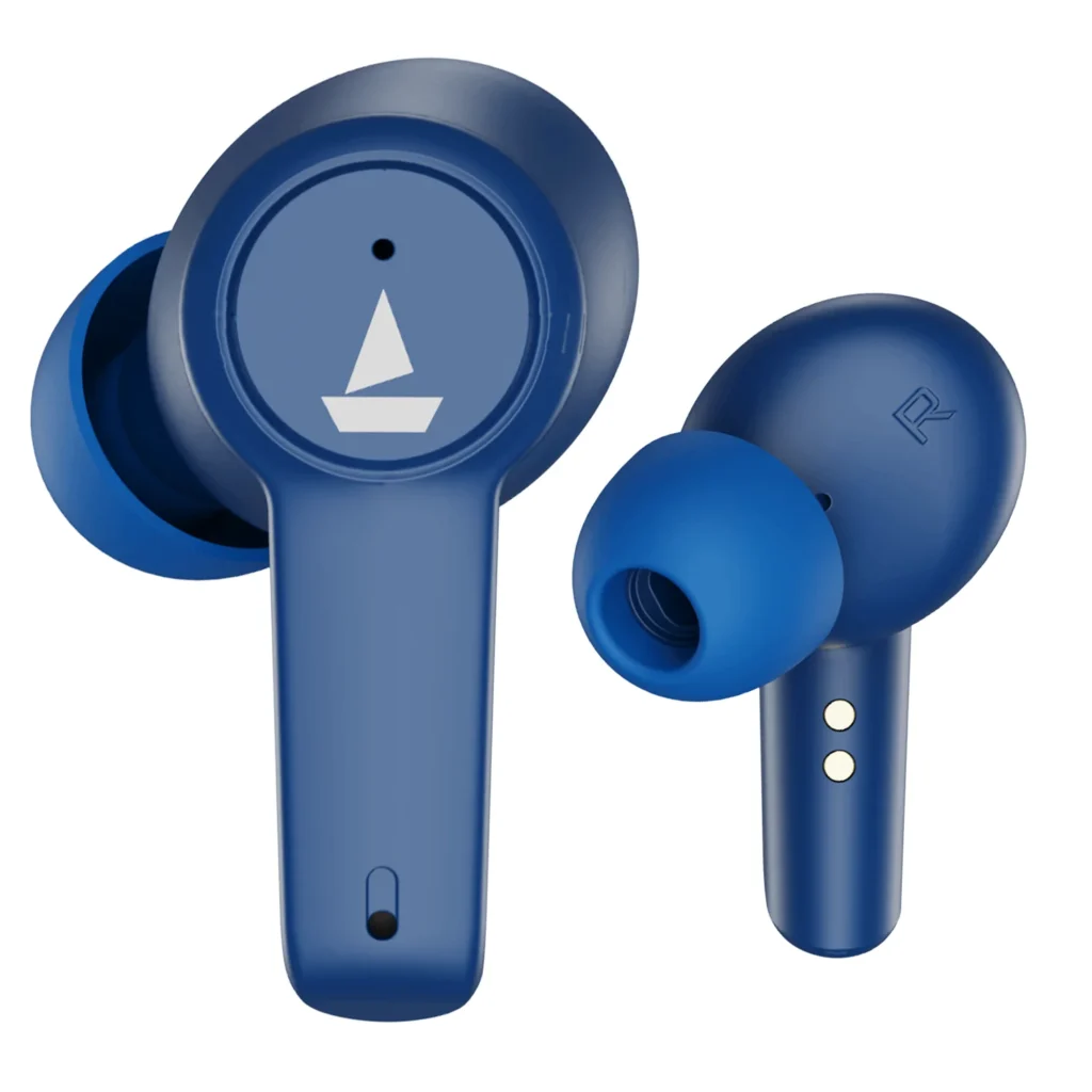 boAt Airdopes 411 ANC Earbuds (Blue)