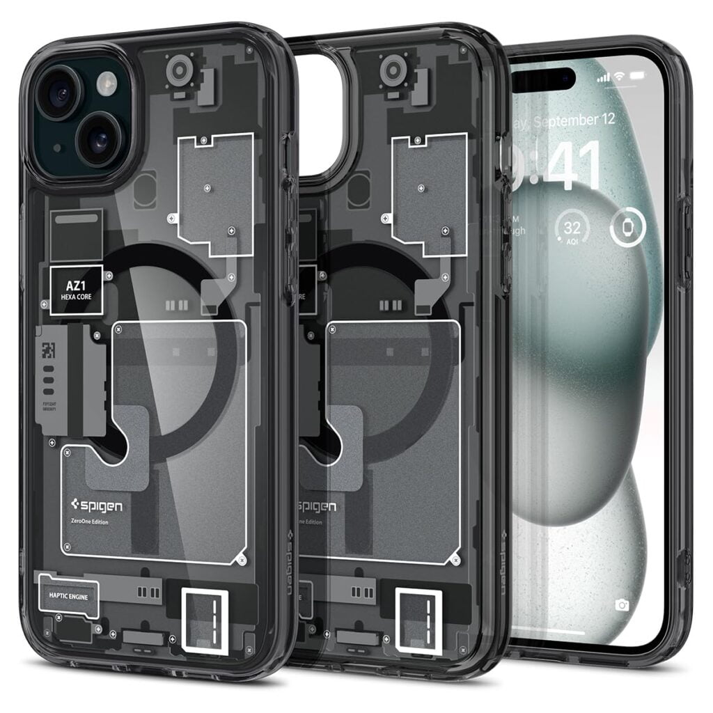 Spigen iPhone 15 Case Ultra Hybrid Zero One (1)