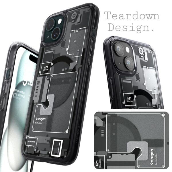 Spigen iphone 15 case ultra hybrid zero one 7 iphone 15 case ultra hybrid zero one