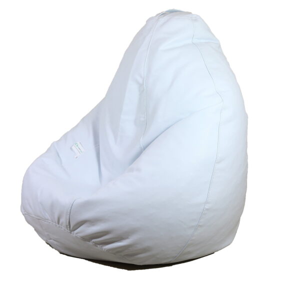 White monster bean bag with beans 2 bean bag