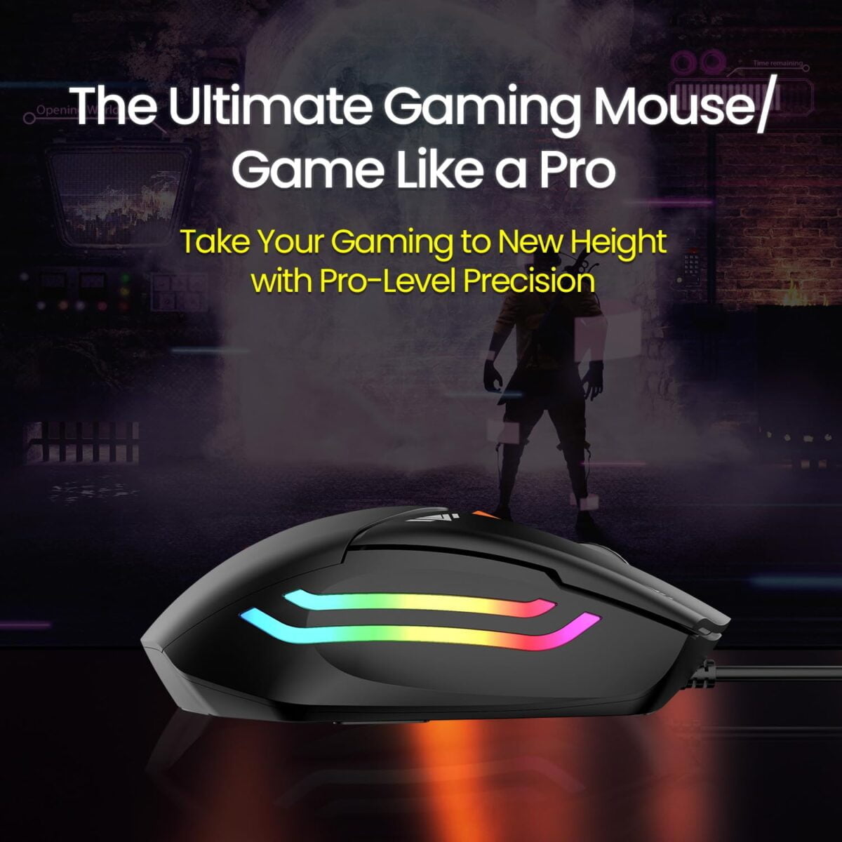 Portronics vader wired gaming mouse