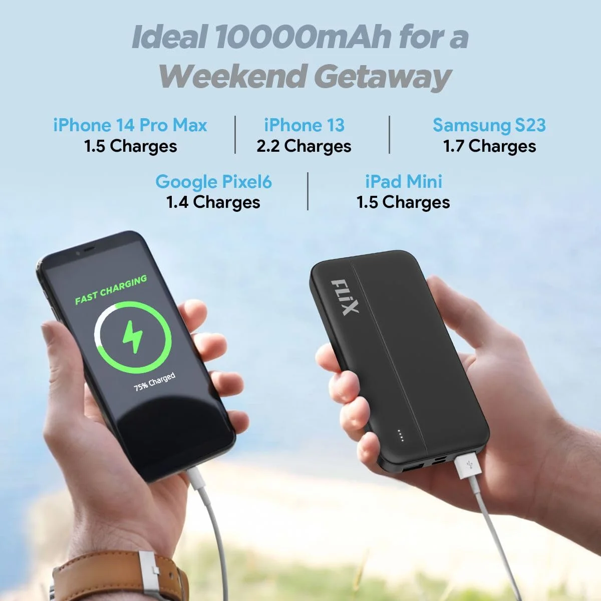 Flix beetel ultracharge 10000mah qcpd power bank 3 flix (beetel) ultracharge 10000mah qcpd power bank