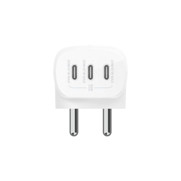 Belkin 67w 3 port usb c type c wall charger 2 belkin 67w 3-port usb-c type c wall charger