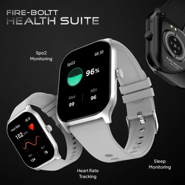 Fire boltt hunter smartwatch with bluetooth calling grey 5 fire-boltt hunter smartwatch with bluetooth calling