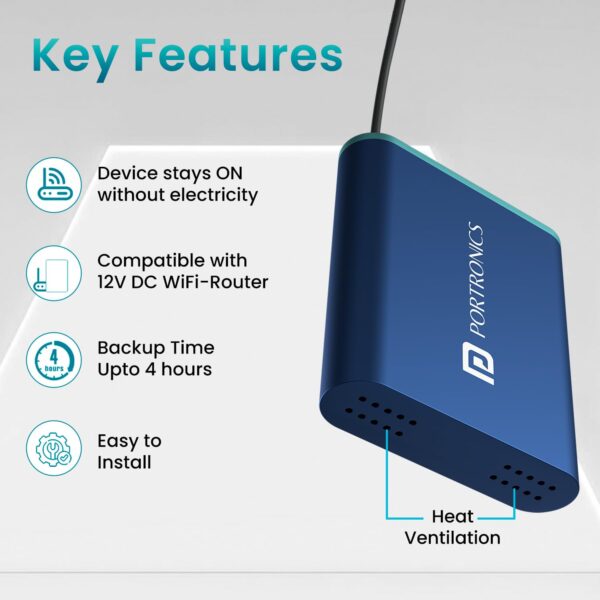 Portronics power plus advanced 2000 mah wifi router power bank 5 portronics power plus advanced 2000 mah wifi router power bank