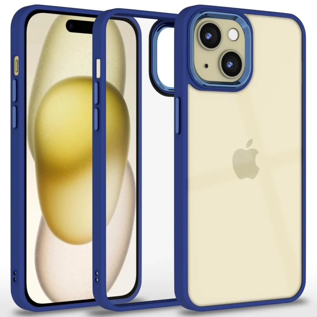 mSkin360 iPhone 13 Back Cover (Blue)