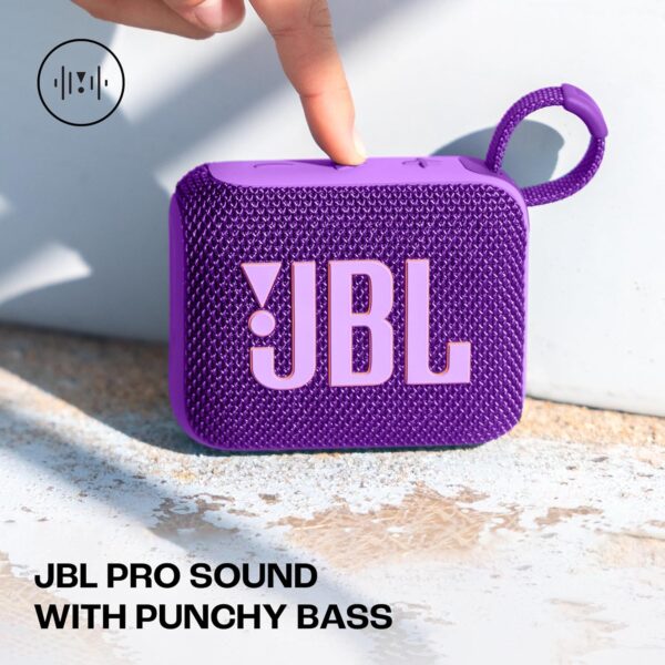 Jbl go 4 wireless ultra portable bluetooth speaker purple 3 jbl go 4 wireless ultra portable bluetooth speaker