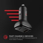 boAt Dual Port Qc-Pd 24W Fast Car Charger