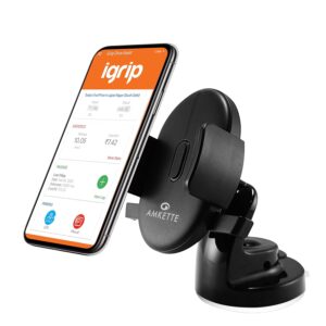 Amkette iGrip Easy View One Touch Car Mount Mobile Holder