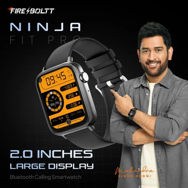 Fire boltt ninja fit pro smartwatch with bluetooth calling 7 fire-boltt ninja fit pro smartwatch with bluetooth calling