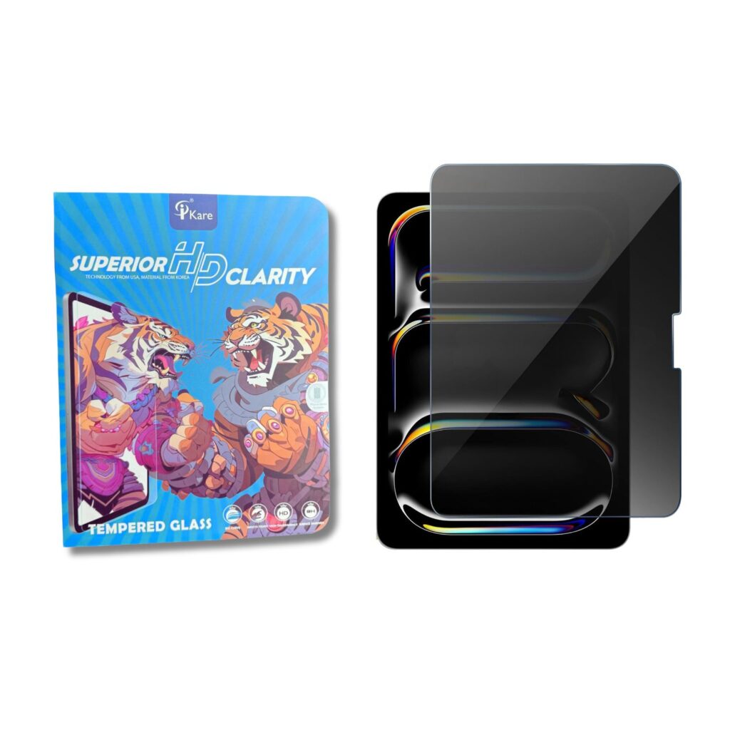 iKare iPad Pro 11 Privacy Tempered Glass (2024, 5th Gen)