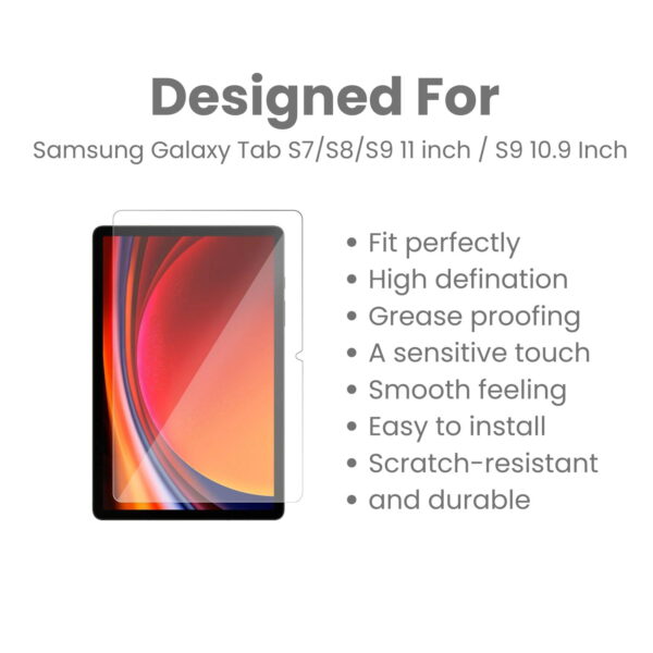 Tempered glass for samsung galaxy tab s9 fe 3 tempered glass for samsung galaxy tab s9 fe