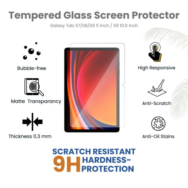 Tempered glass for samsung galaxy tab s9 fe 5 tempered glass for samsung galaxy tab s9 fe